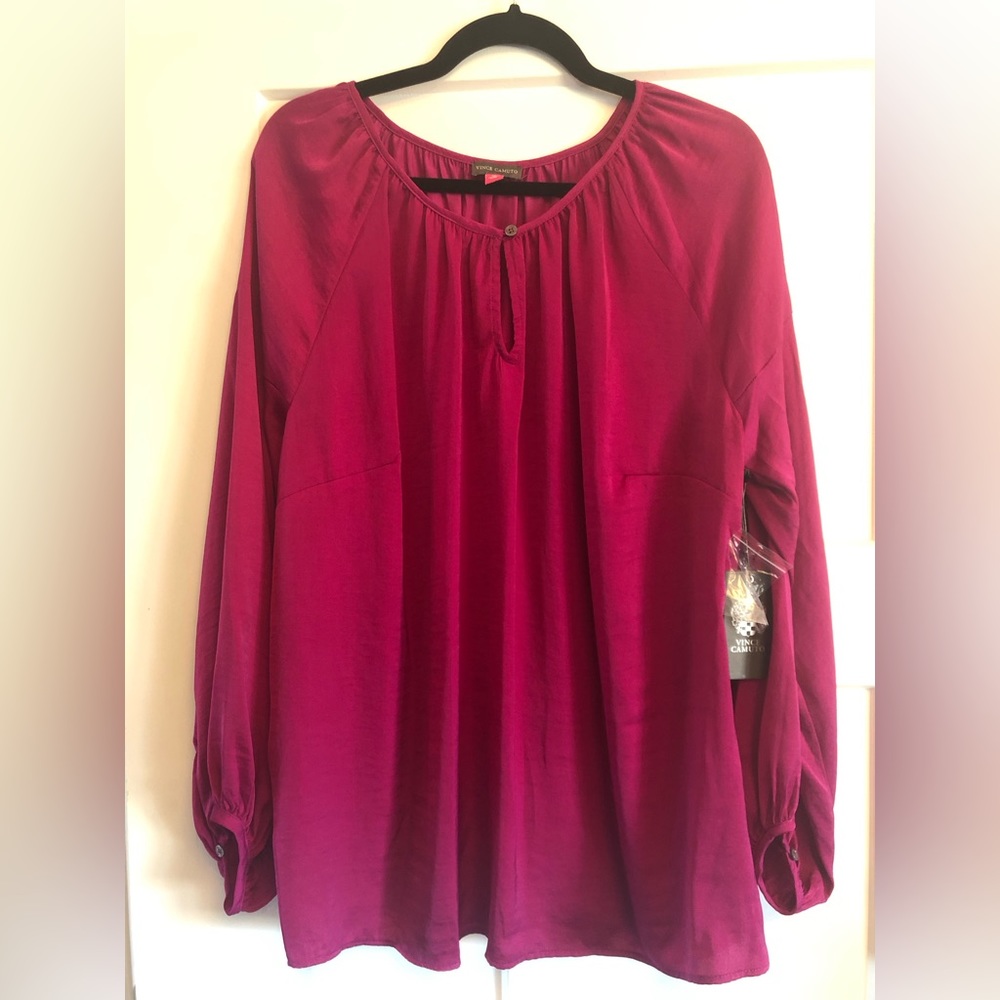 NWT Magenta Blouse